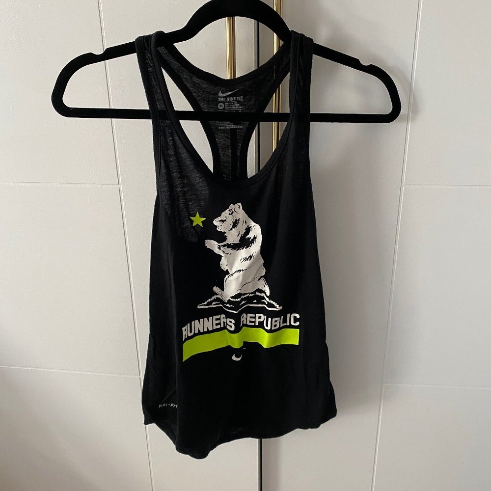 Nike Dri-Fit Black Tank Top (XS)